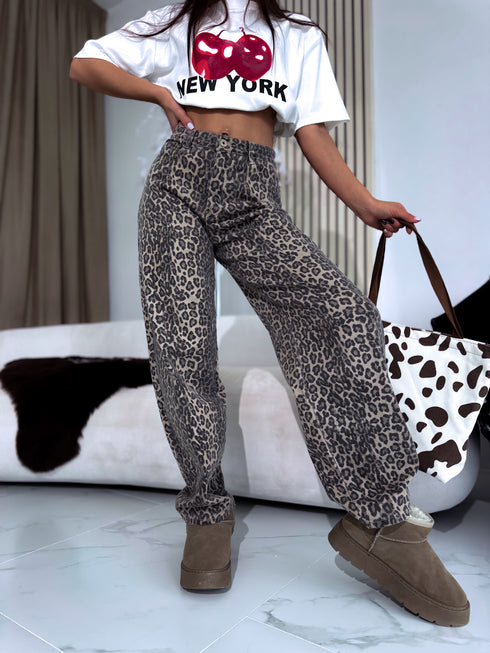 "CATCODE T6065" džinsa bikses - brūnīgas